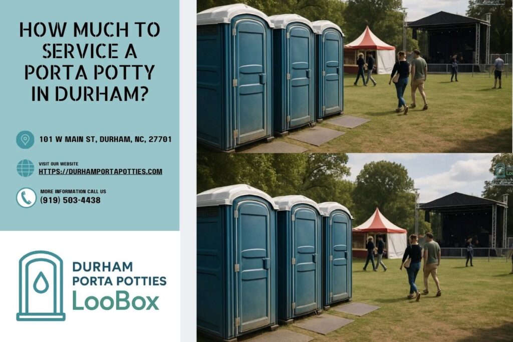 How Much To Service A Porta Potty in Durham? 1 How Much To Service A Porta Potty in Durham